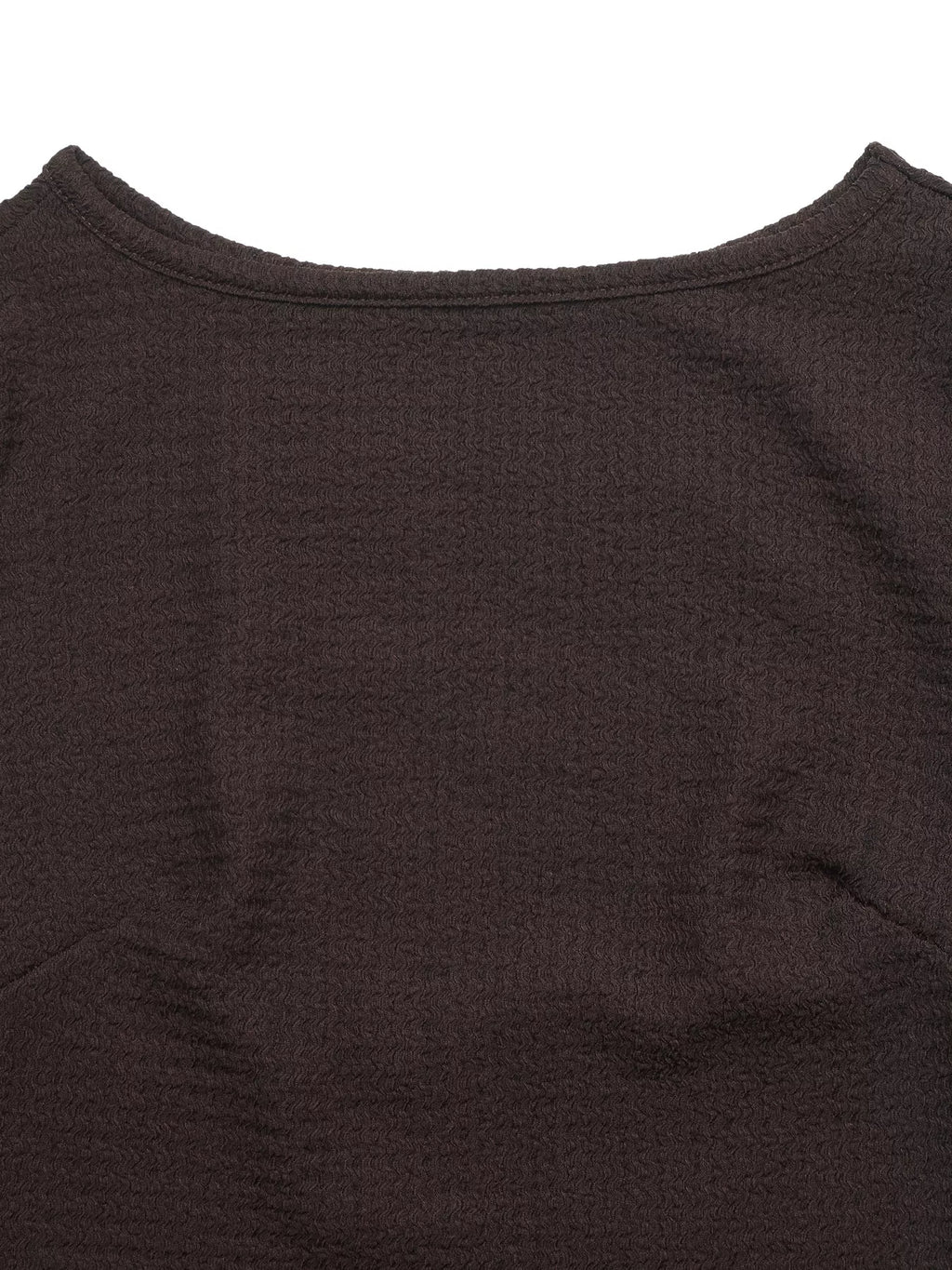Long-Sleeve Waffle Knit Bodycon Mini Dress
