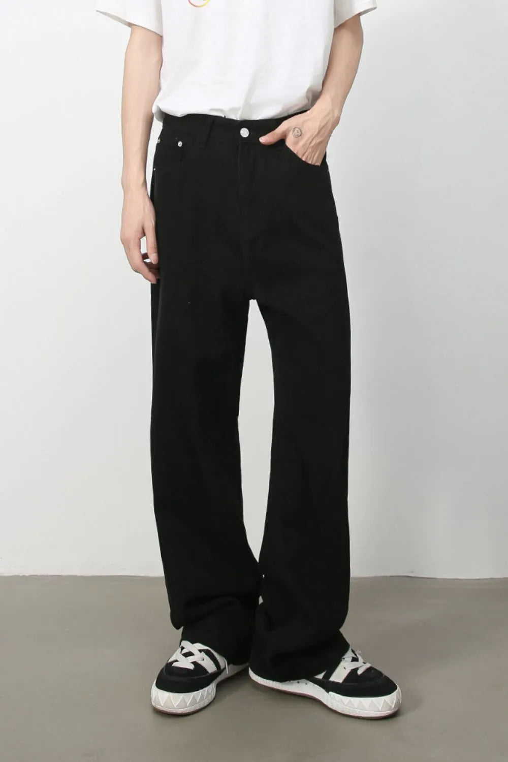 Men's Baggy Jeans with Pockets
