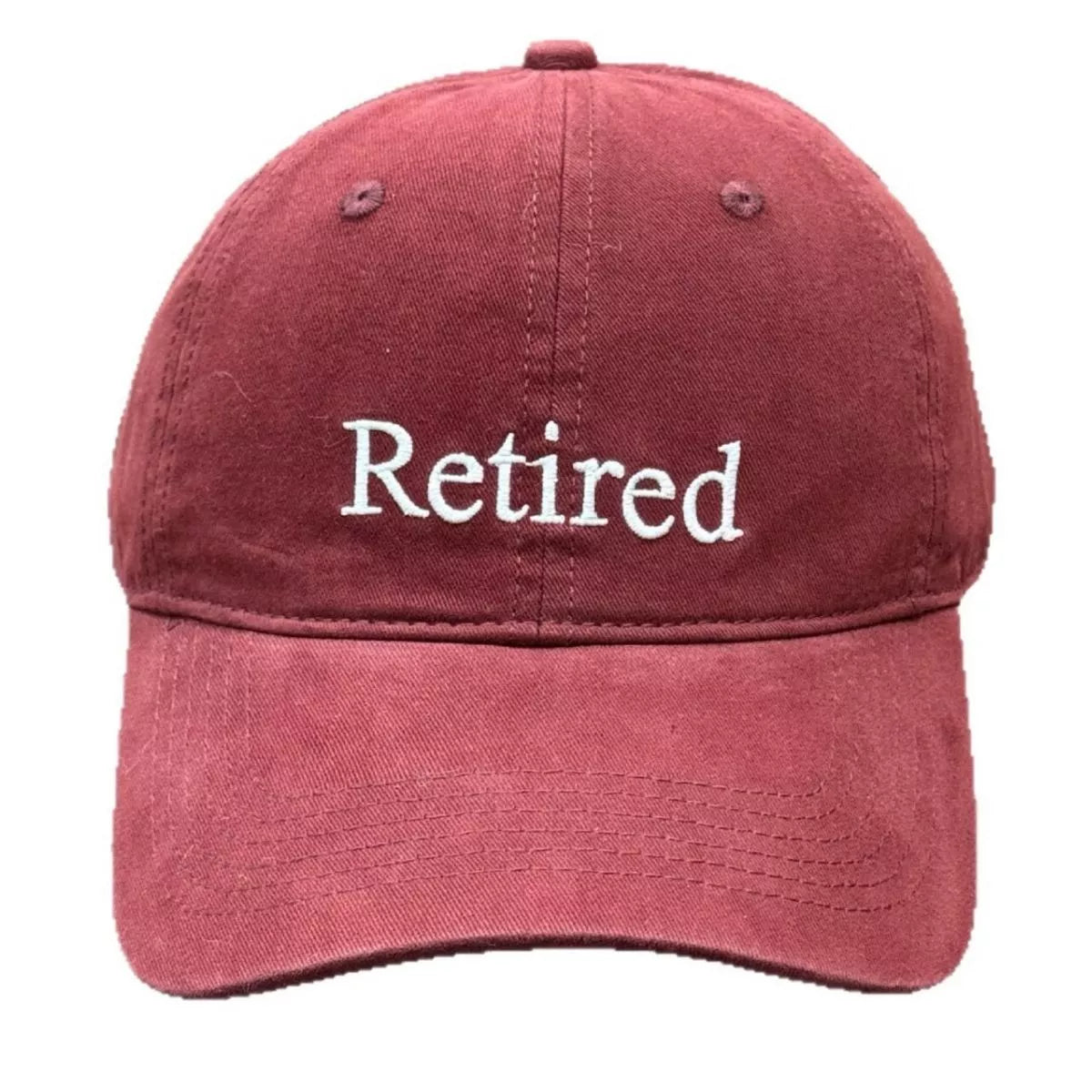 Retired Embroidered Baseball Cap