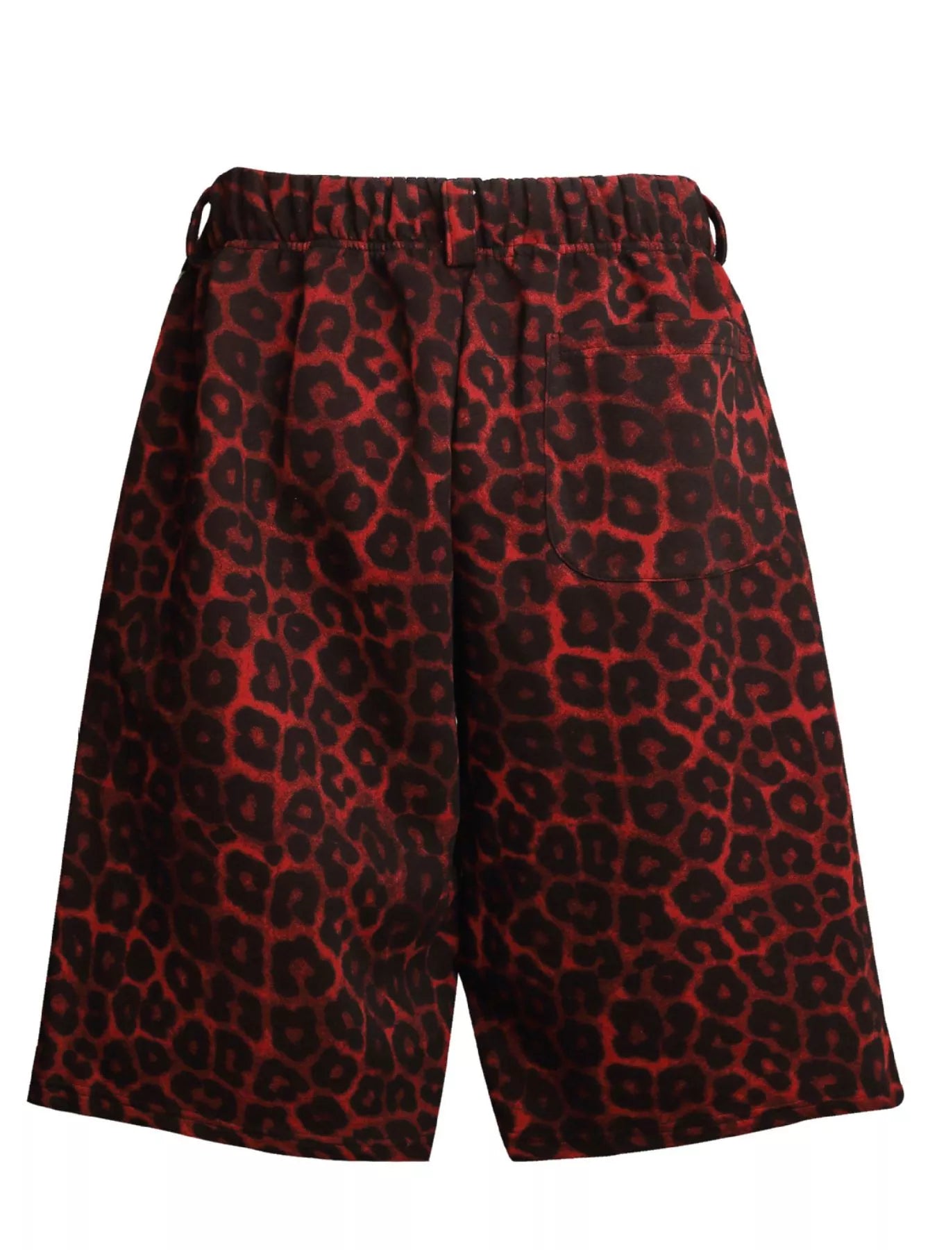 Men's Leopard Print Casual Capris