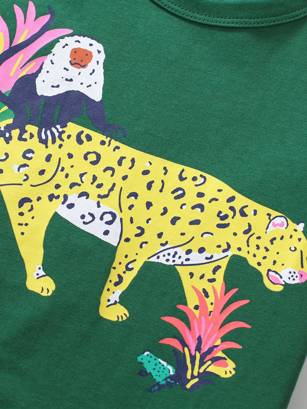 Children's Animal Graphic Short Sleeve T-Shirt