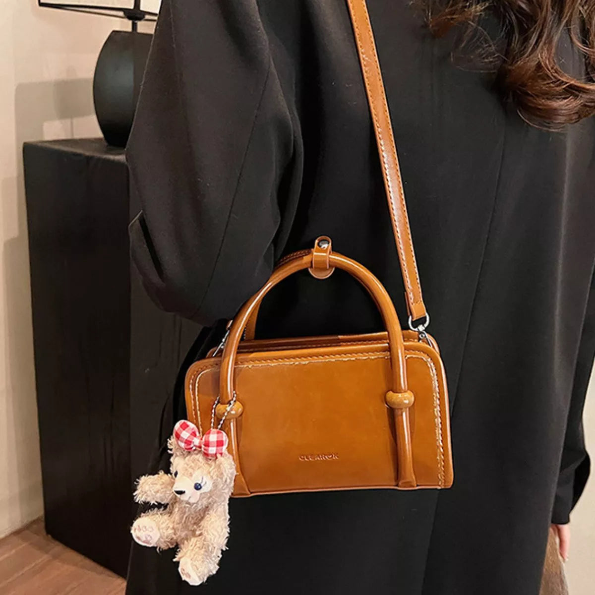 PU Leather Crossbody Bag
