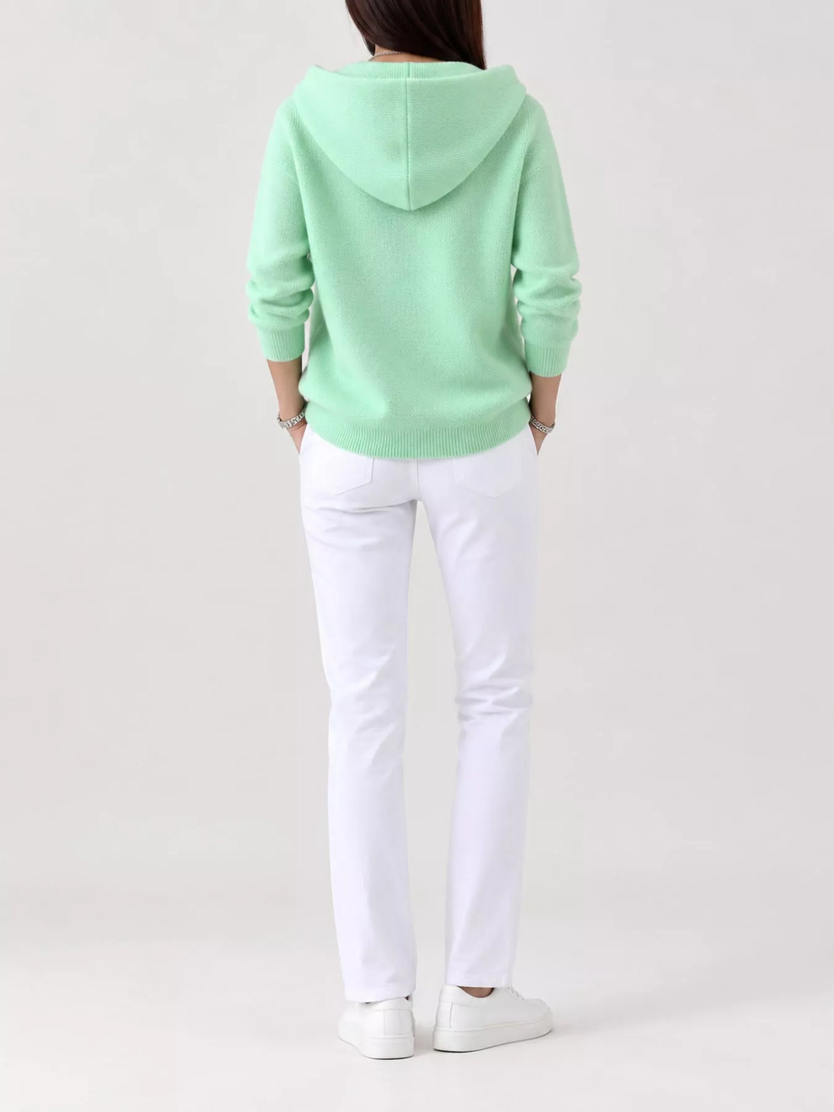 Full Size Hooded Button-Down Knit Cardigan Plus Size