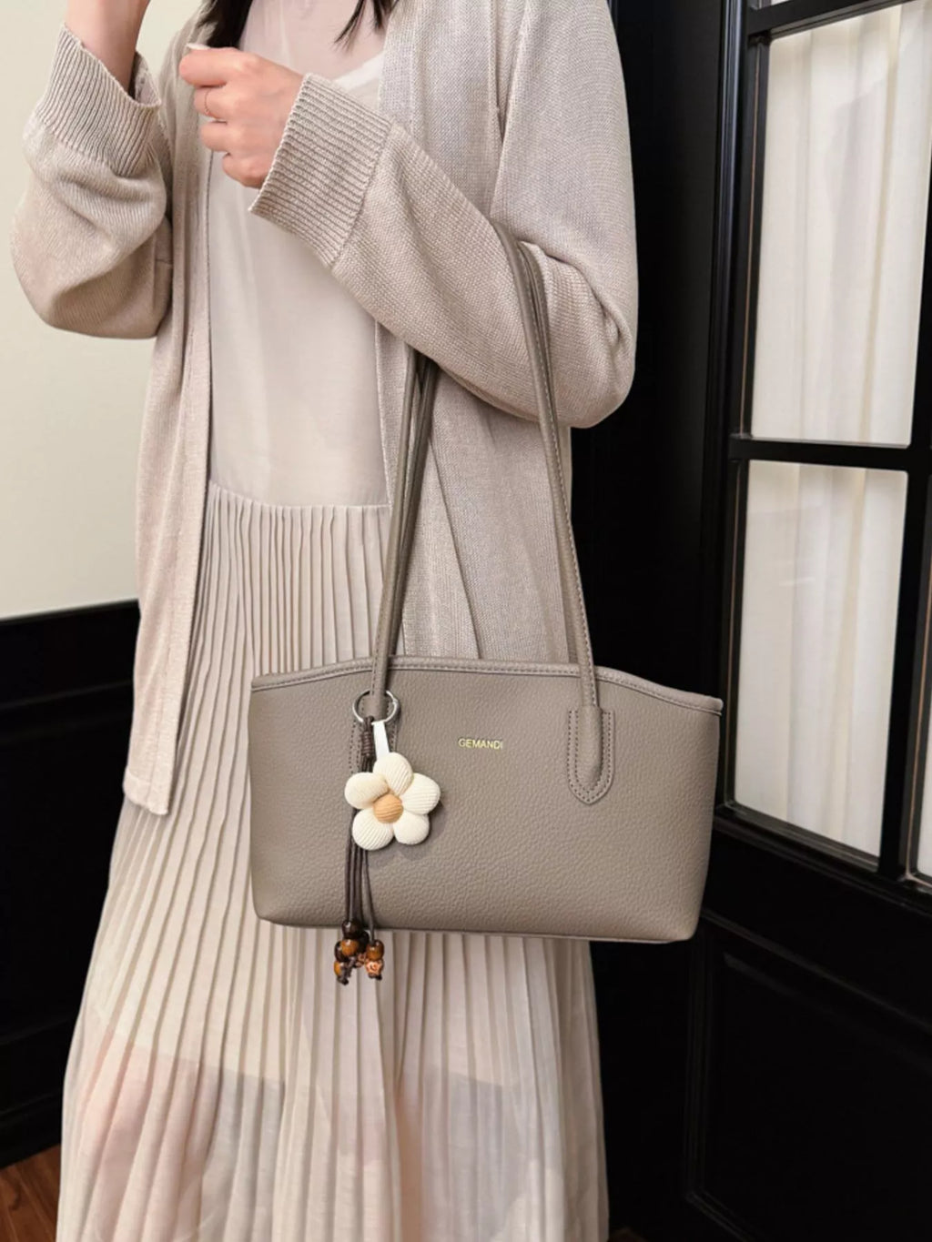 PU Leather Shoulder Bag
