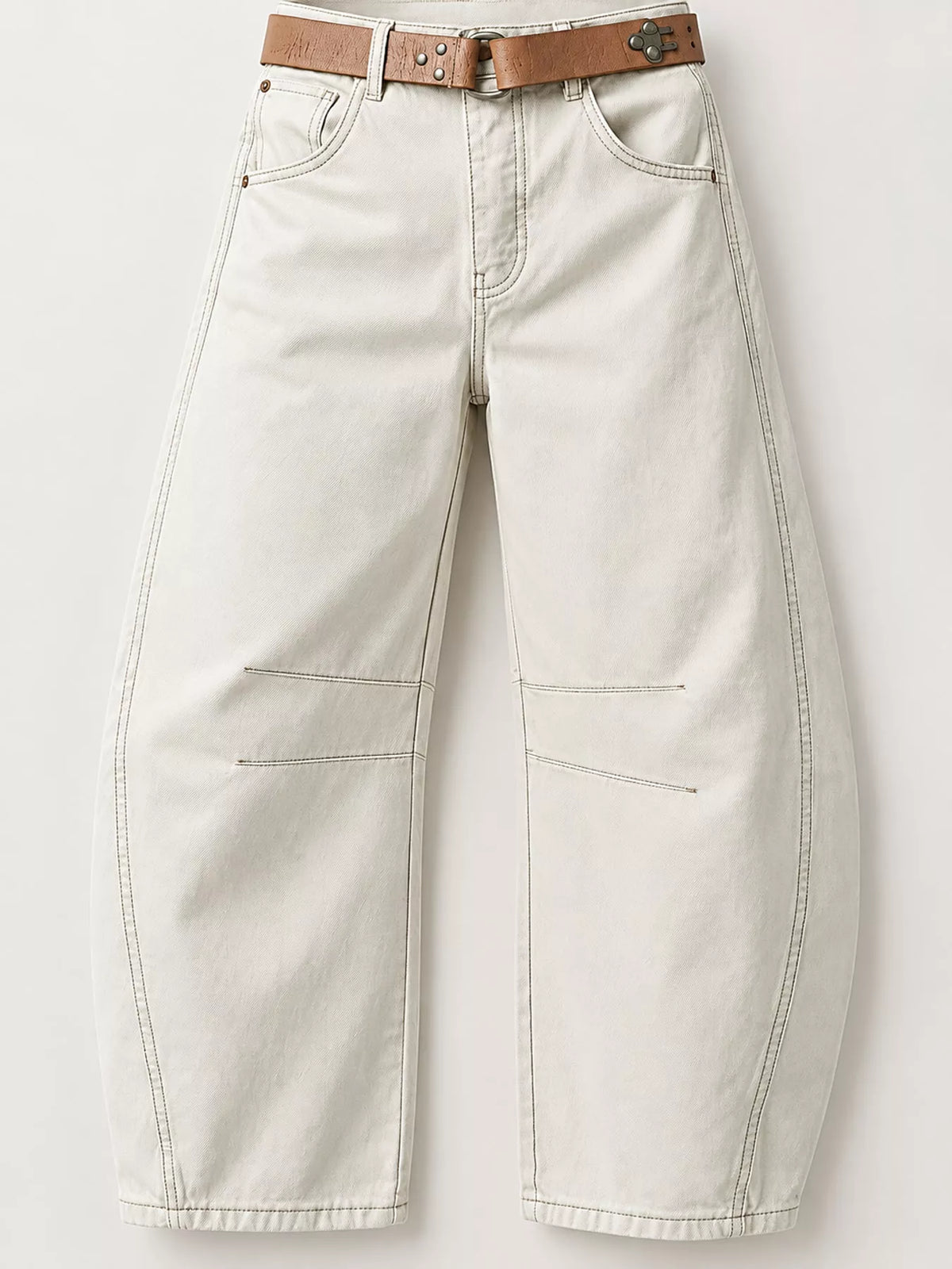 Barrel-Leg Jeans