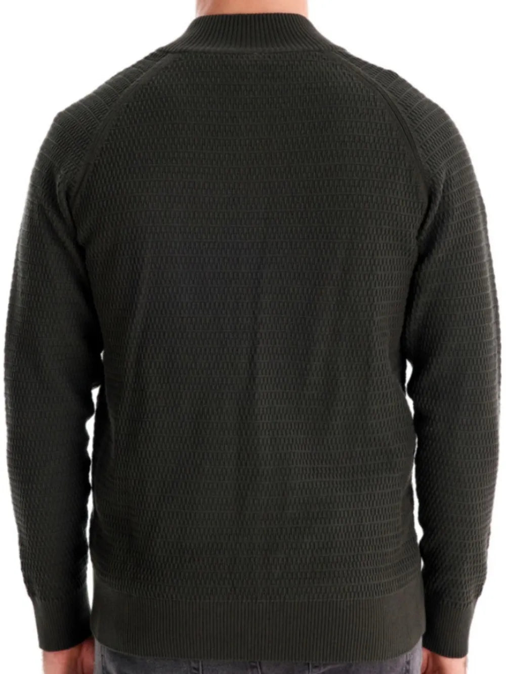 Men's Button Down Long Sleeve Cardigan