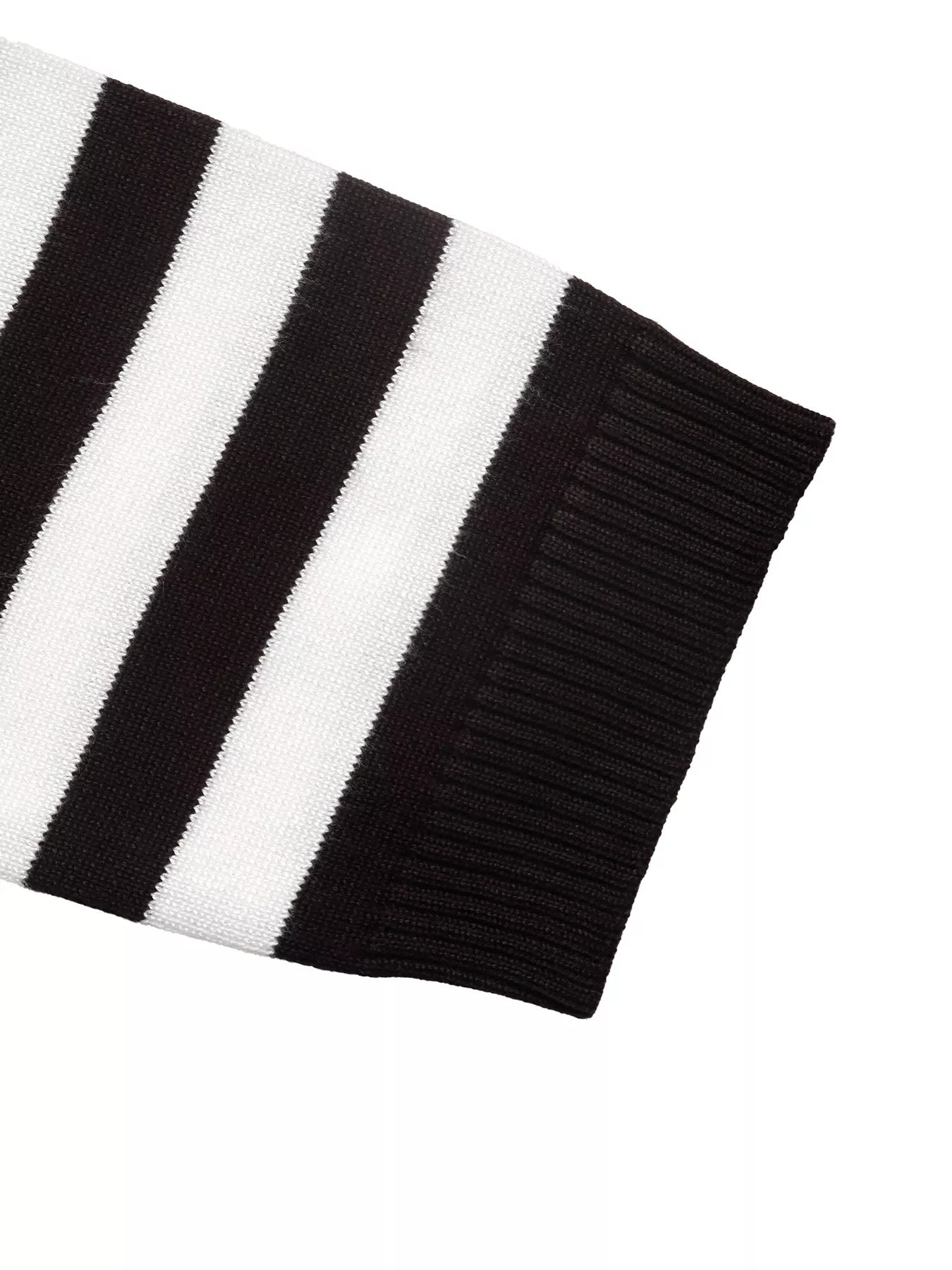 Striped Long Sleeve Knit Top