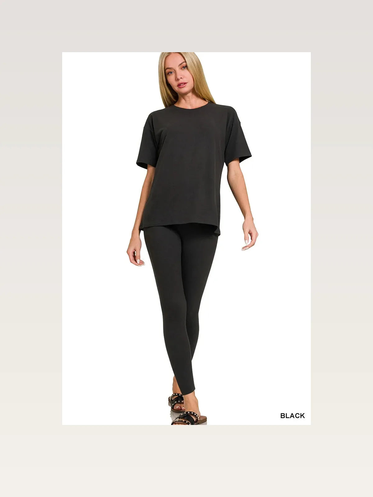 Brushed Microfiber Loungewear Set – Plus Size Friendly
