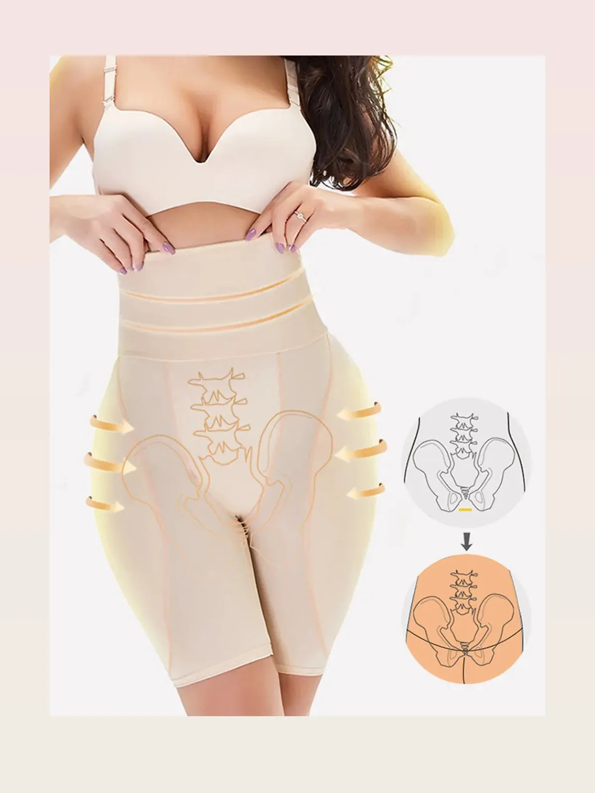 Hip Lifting Shaping Shorts – Plus Size Range