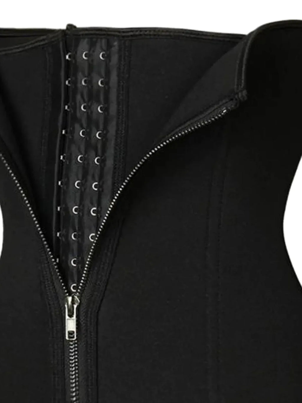 Zipper Shaping Band with Hook and Eye Closure