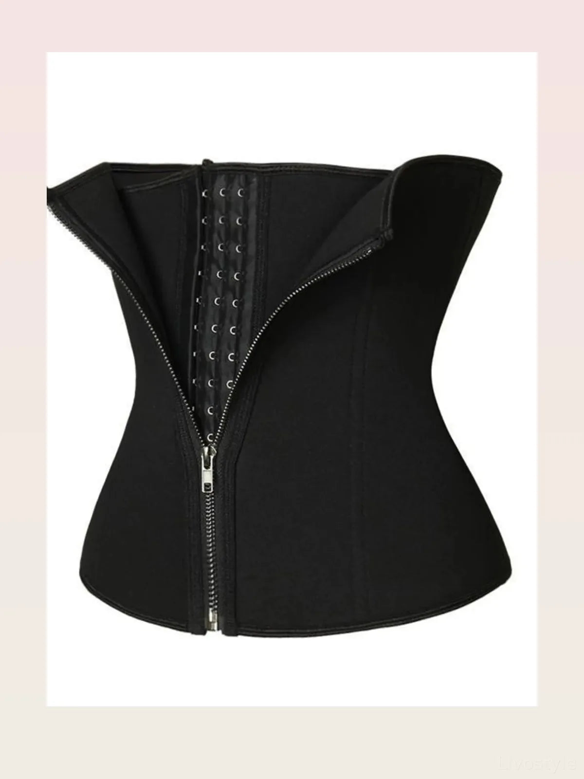 Zipper Shaping Band with Hook and Eye Closure