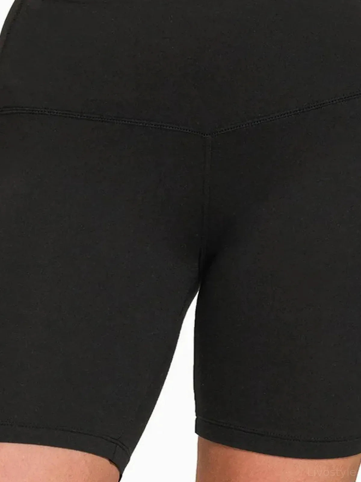 High Waist Moisture-Wicking Active Shorts
