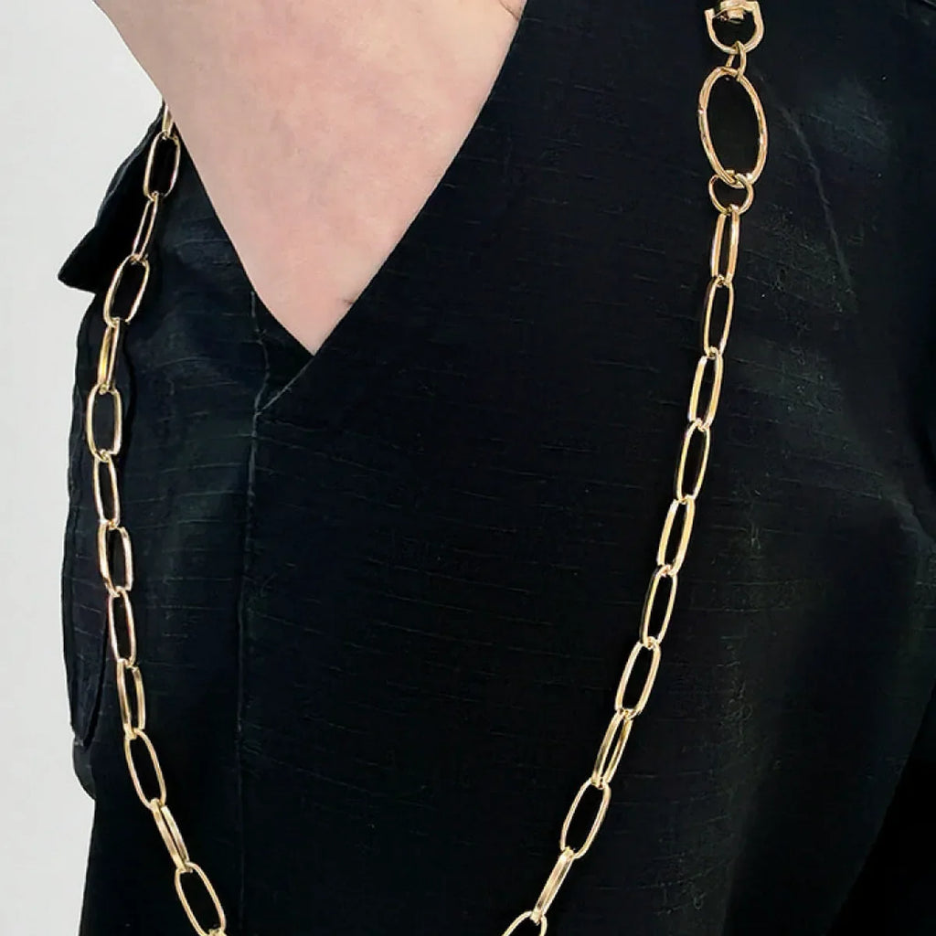 Gold Iron Chain Belt