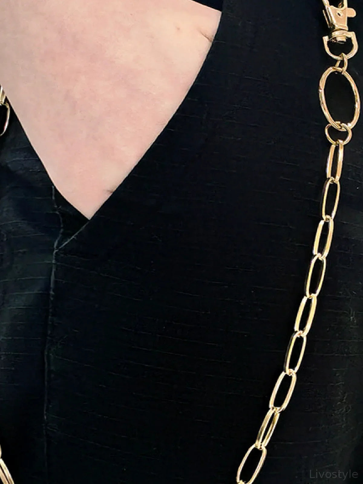 Gold Iron Chain Belt