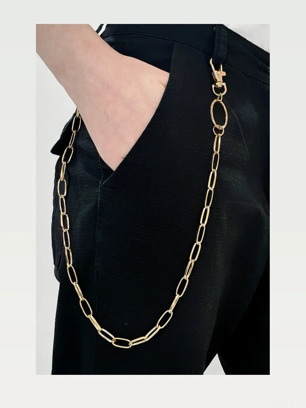 Gold Iron Chain Belt