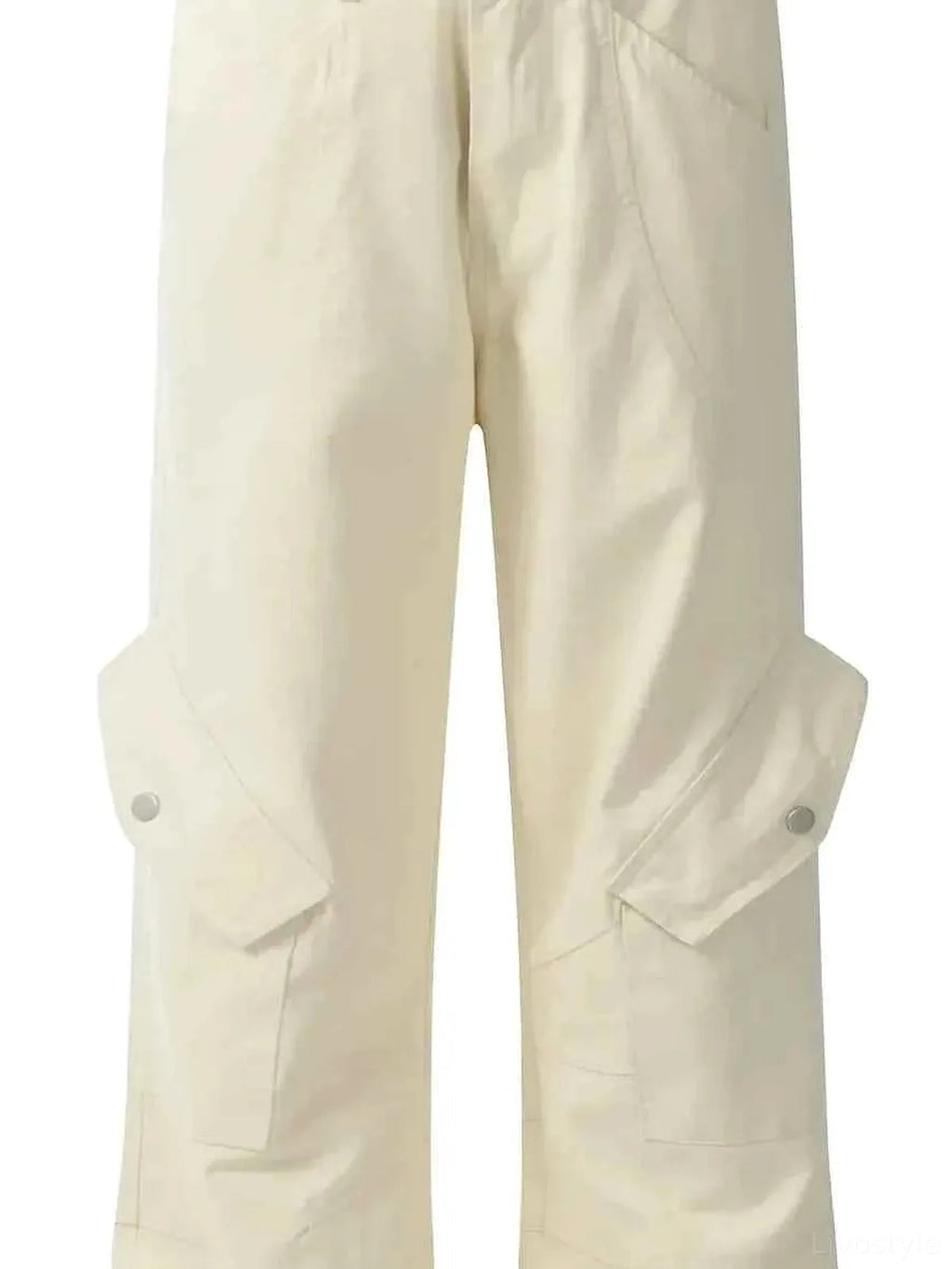 Men's Cargo Straight Pants with Multiple Pockets