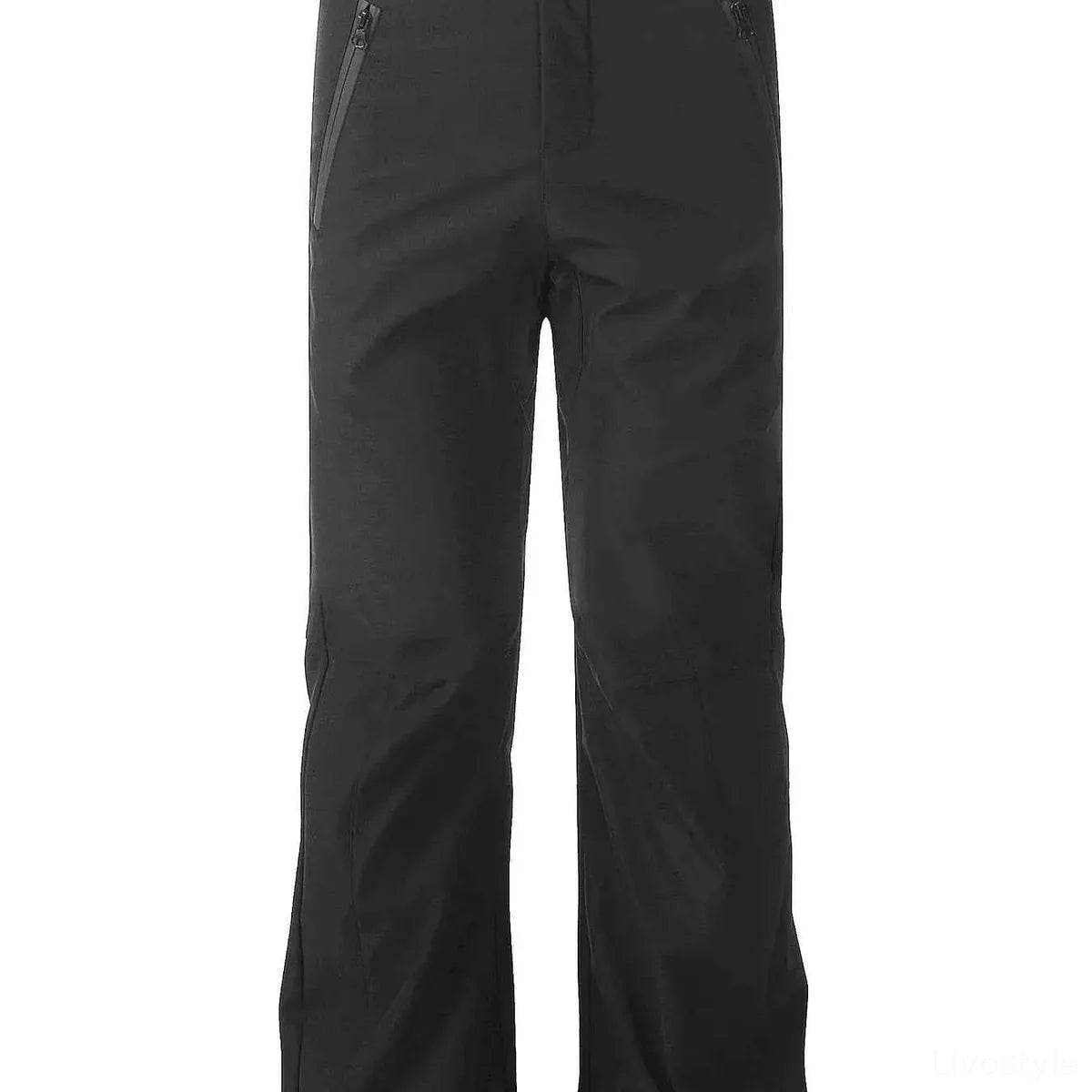 Men's High Waist Slim Straight Pants