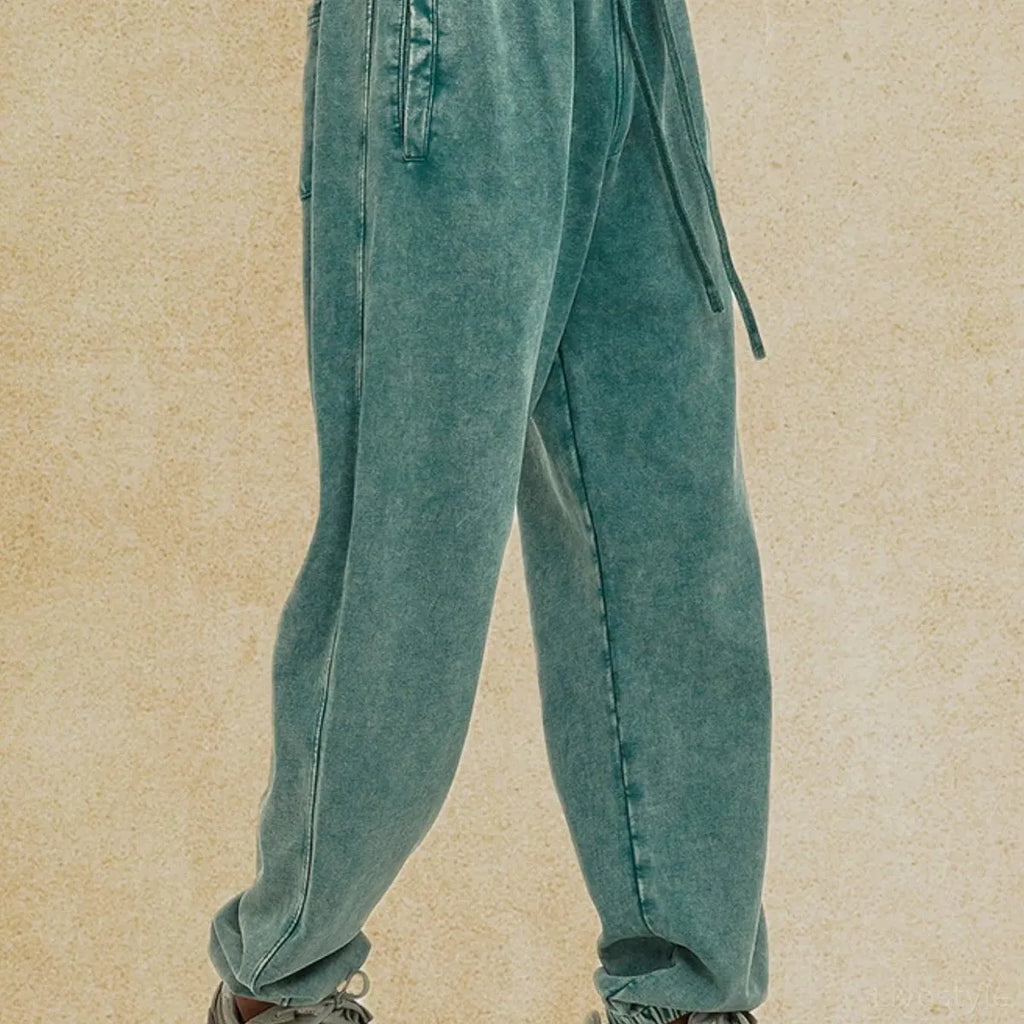 Men's Loose Fit Drawstring Casual Pants