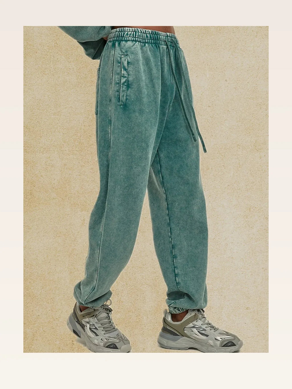 Men's Loose Fit Drawstring Casual Pants