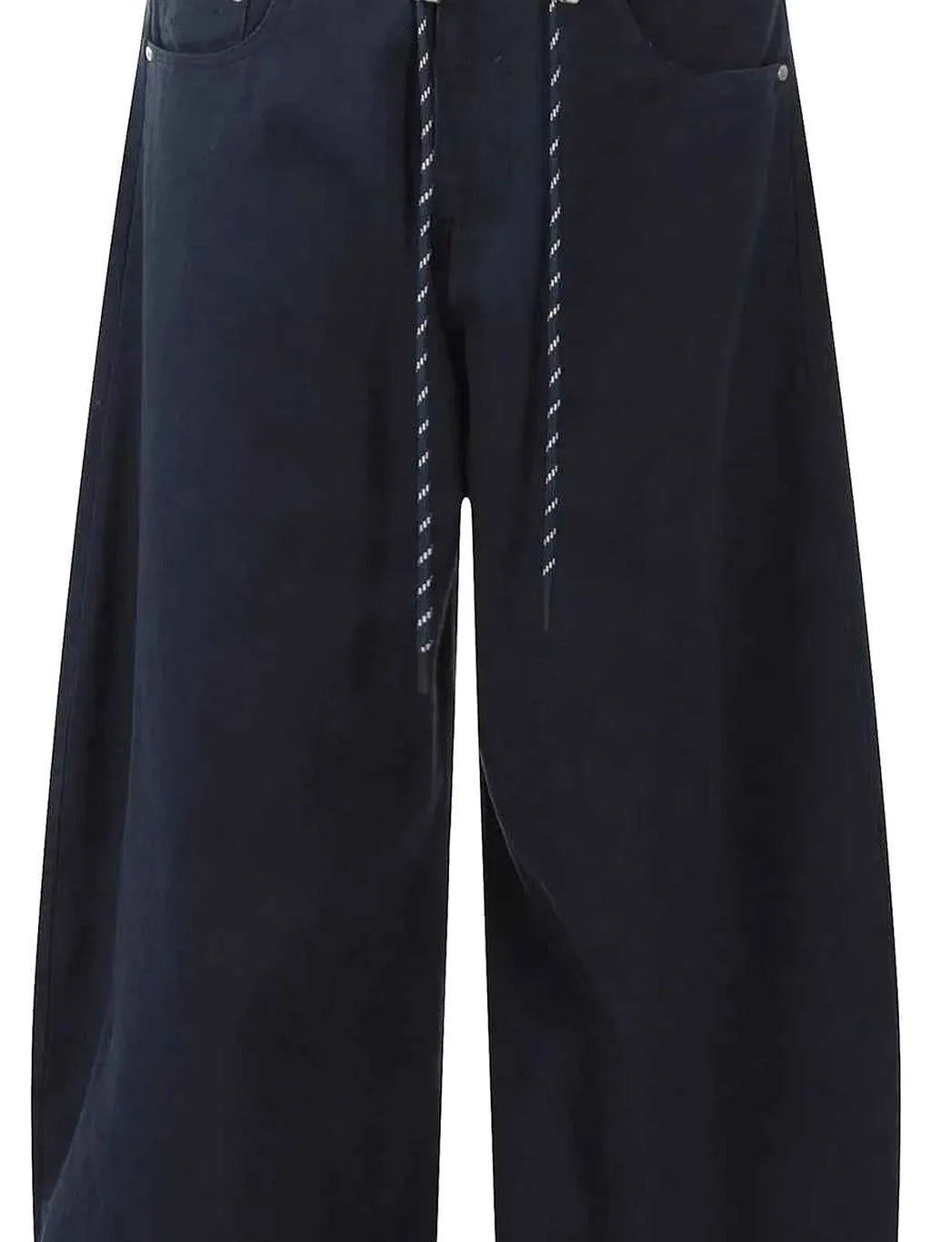 Men's Wide Leg Drawstring Cargo Pants