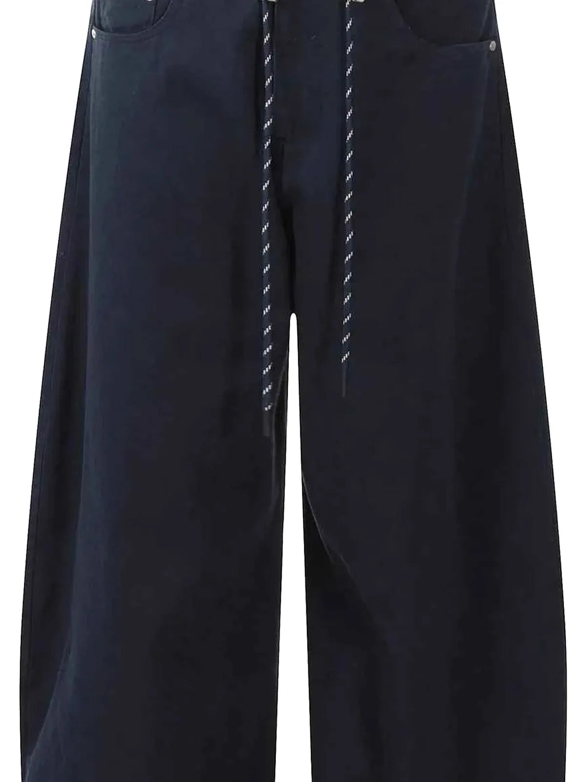 Men's Wide Leg Drawstring Cargo Pants