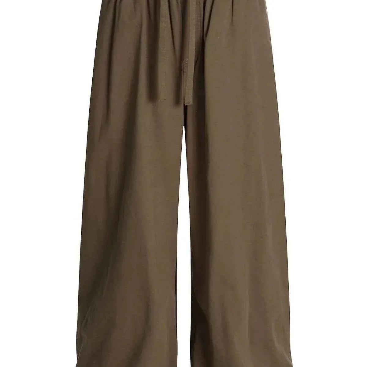 Men's Wide Leg Drawstring Elastic Waist Pants
