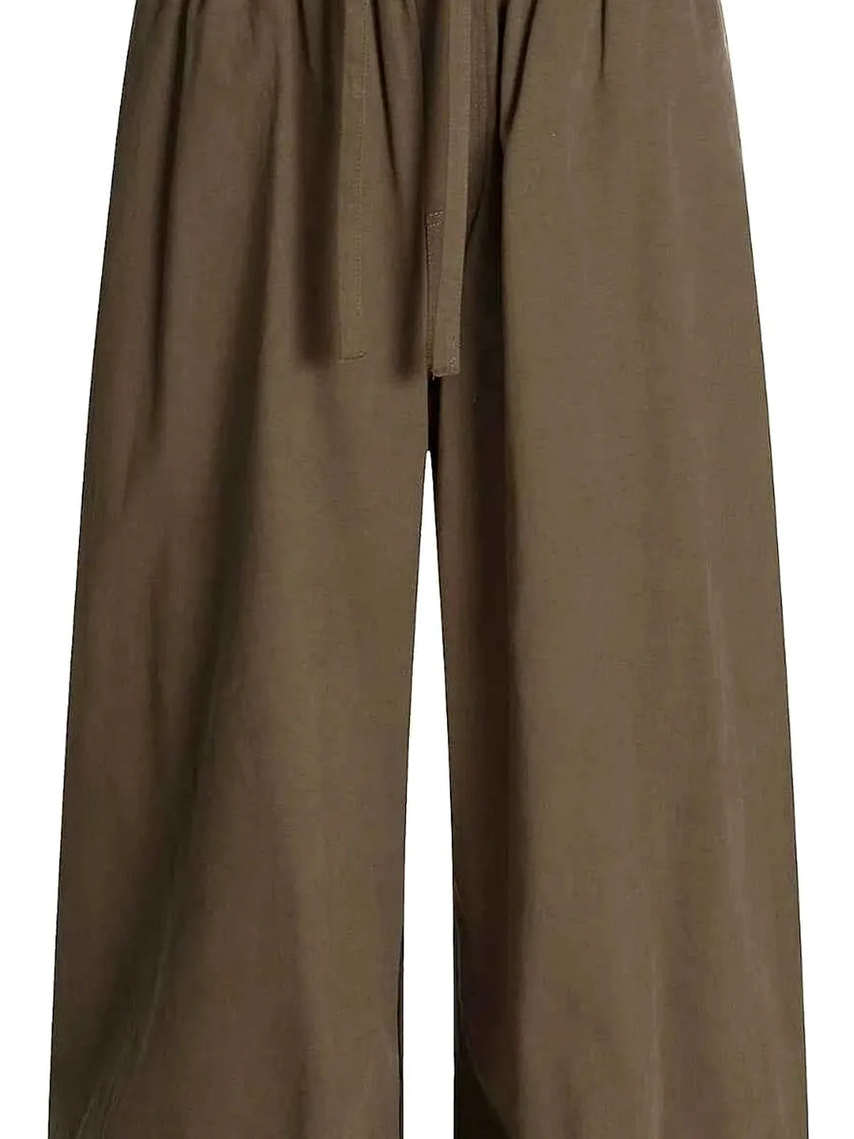 Men's Wide Leg Drawstring Elastic Waist Pants