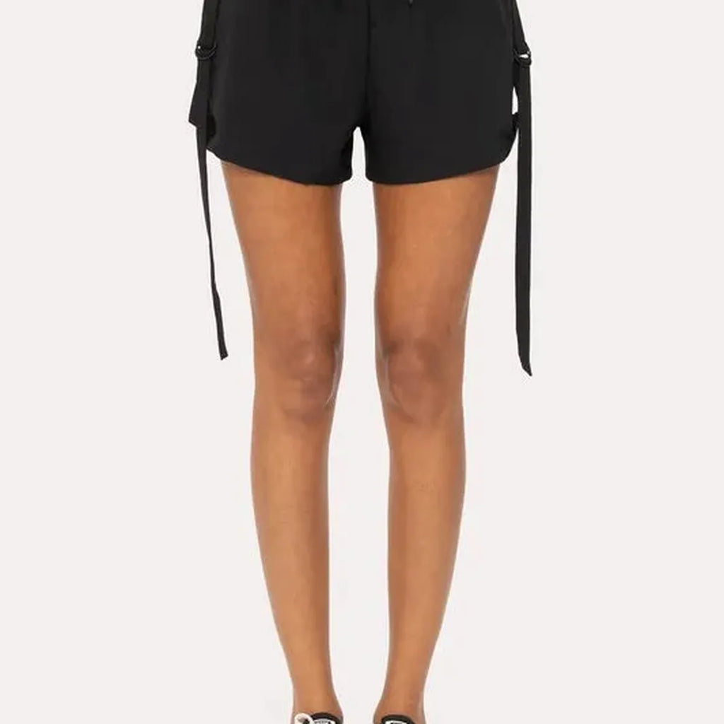 Ripstop Drawstring Waist Athleisure Shorts