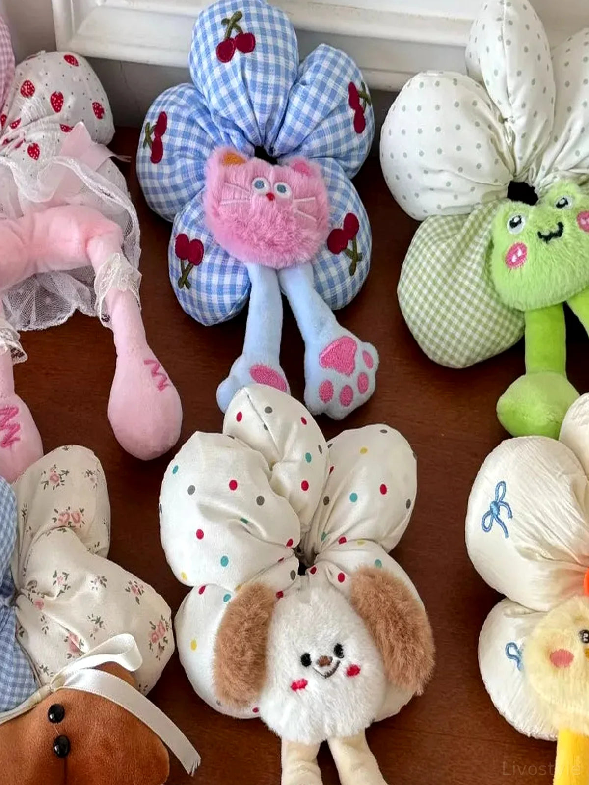 Printed Animal Shaped Hair Scrunchy