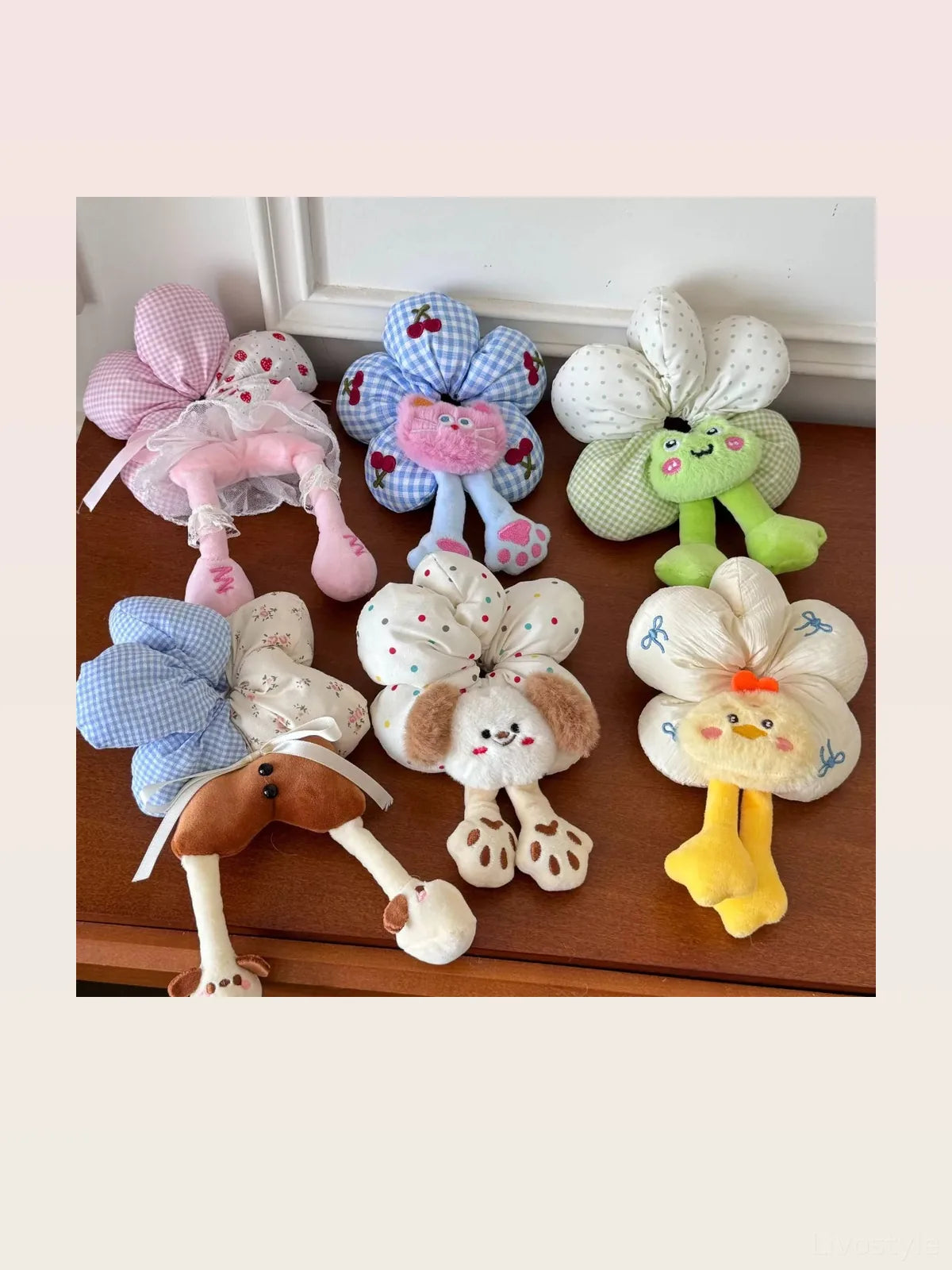 Printed Animal Shaped Hair Scrunchy
