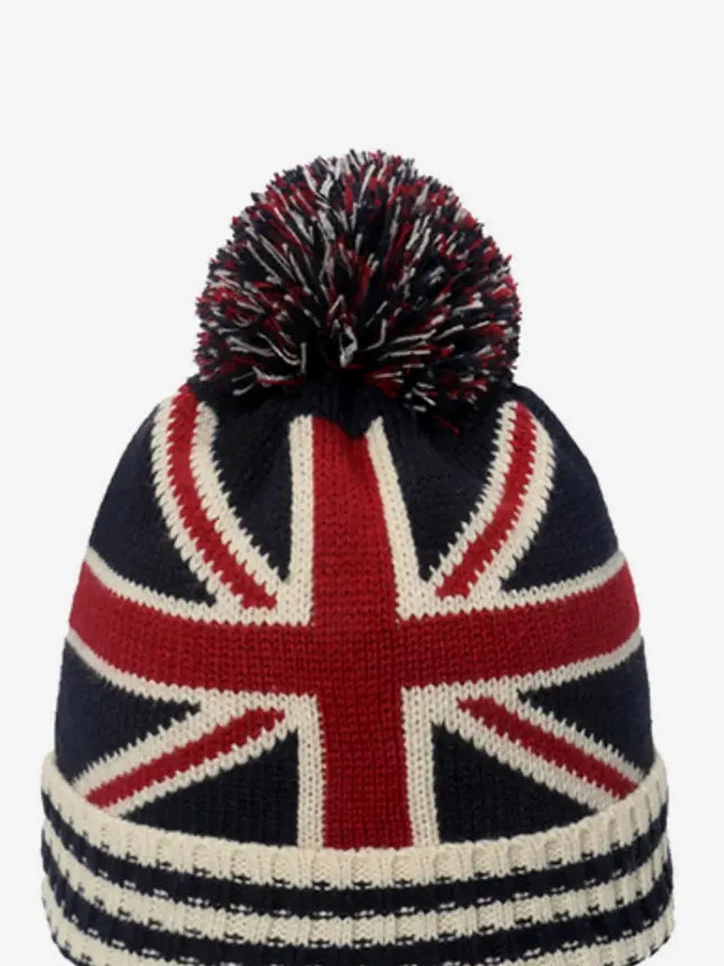 Roll Rim US Flag Knit Hat