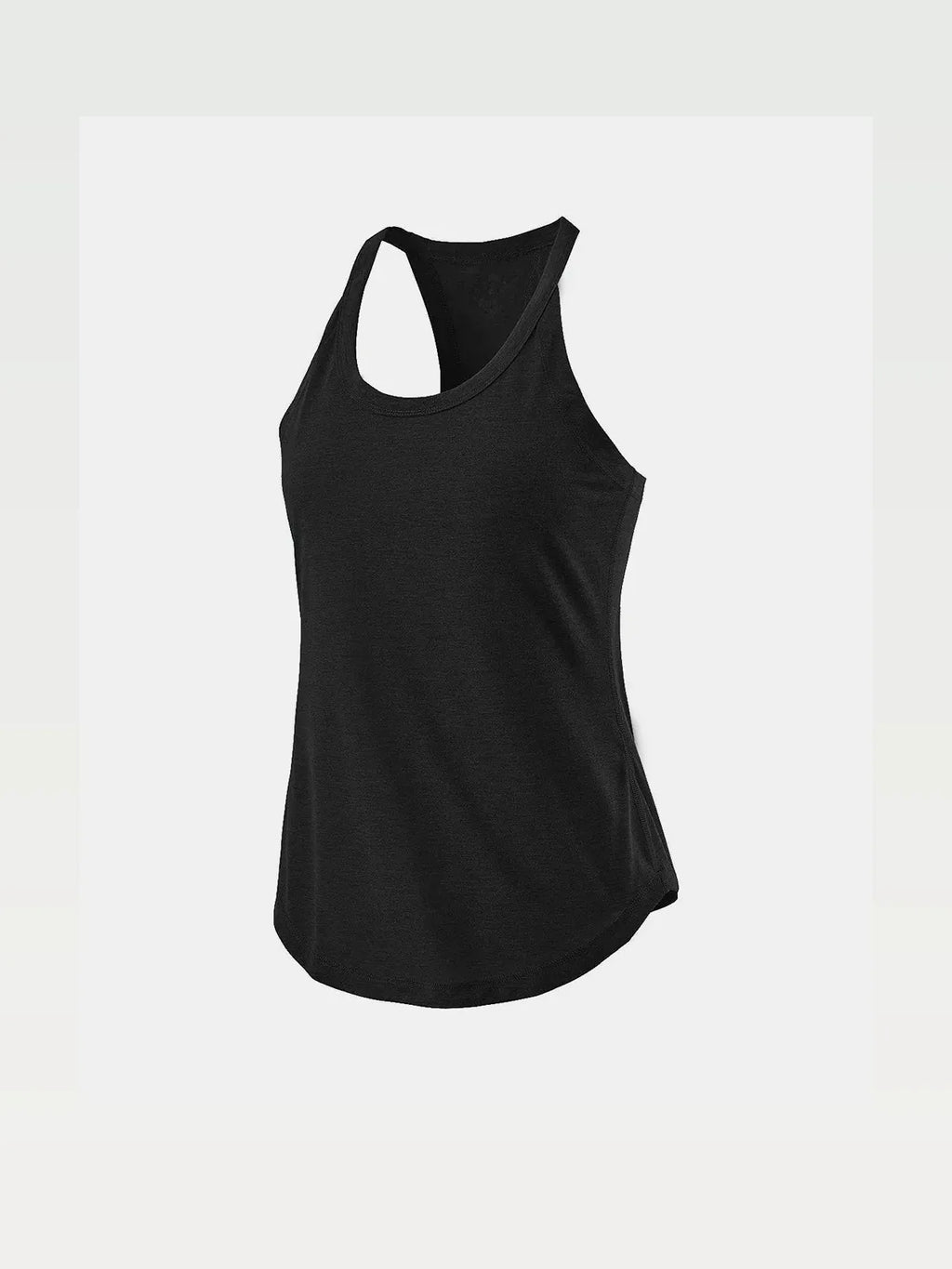 Scoop Neck Racerback Active Tank Top