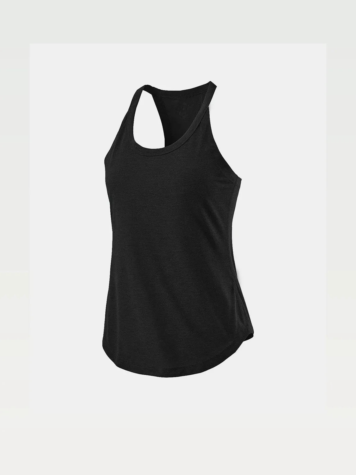 Scoop Neck Racerback Active Tank Top