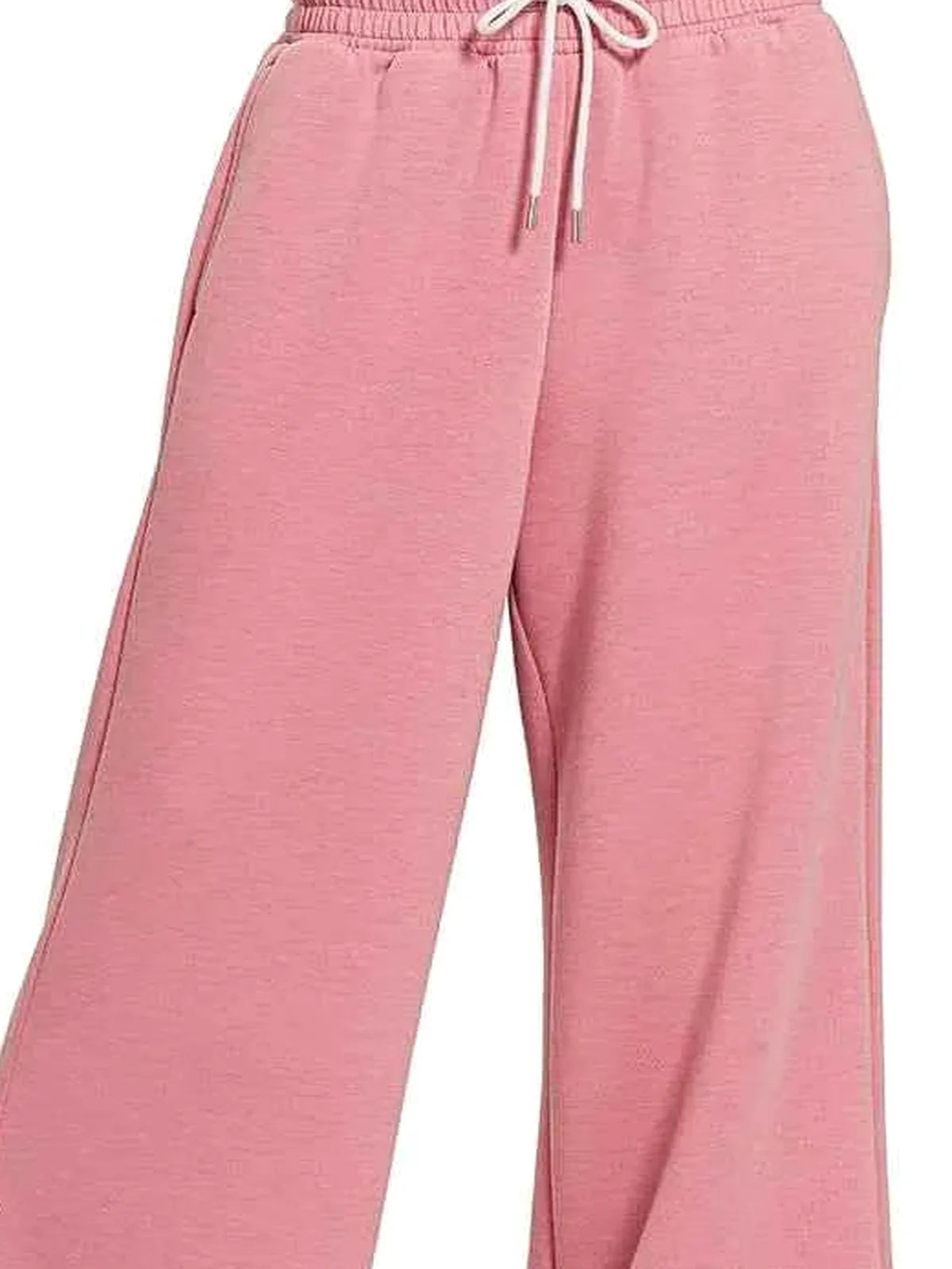 Scuba Drawstring Ankle Pants
