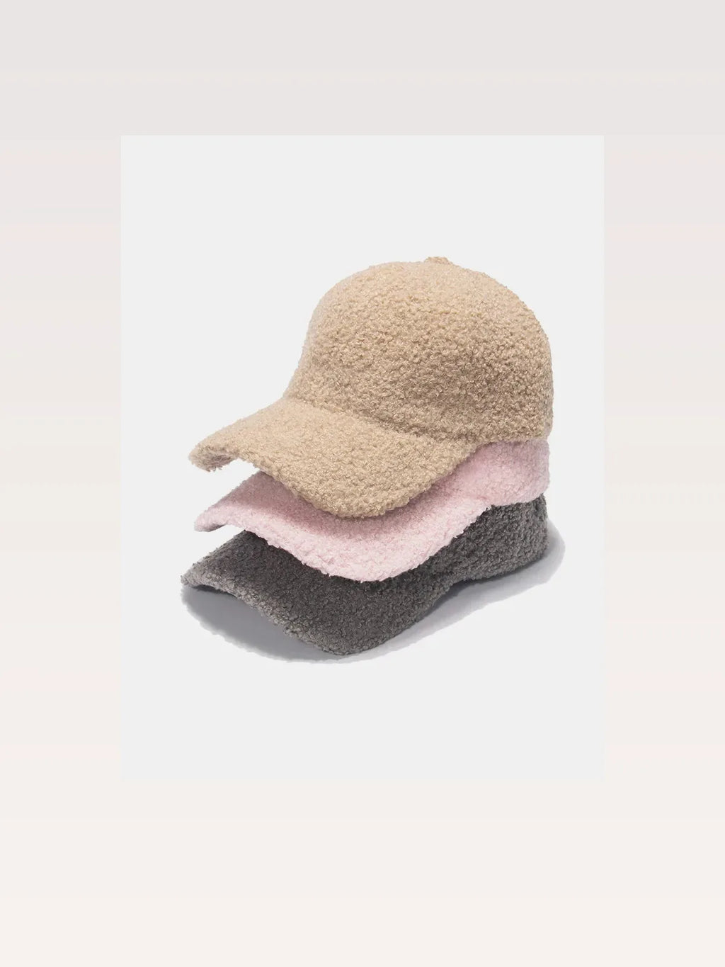 Sherpa Solid Color Baseball Cap