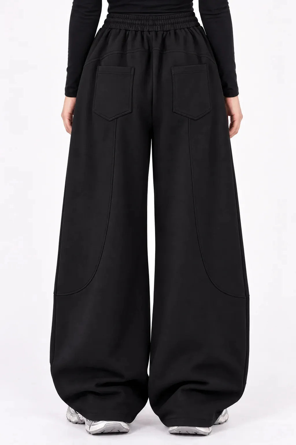 SITRA Women's Casual Retro Oversize Pants
