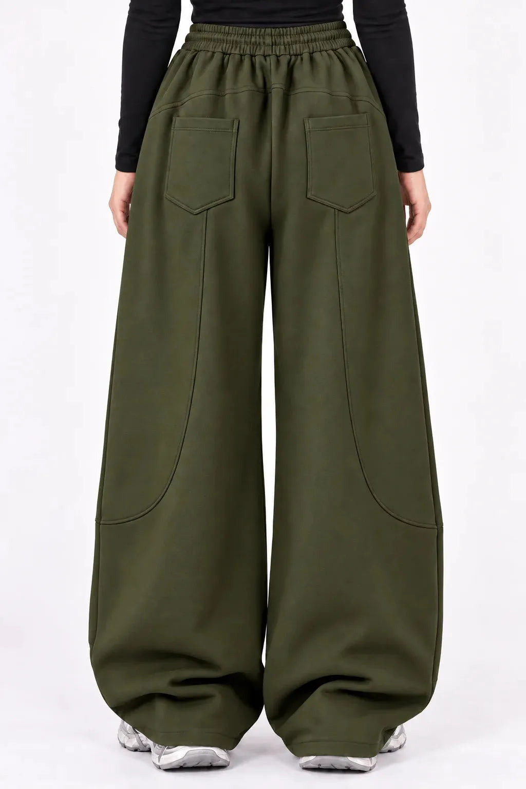 SITRA Women's Casual Retro Oversize Pants