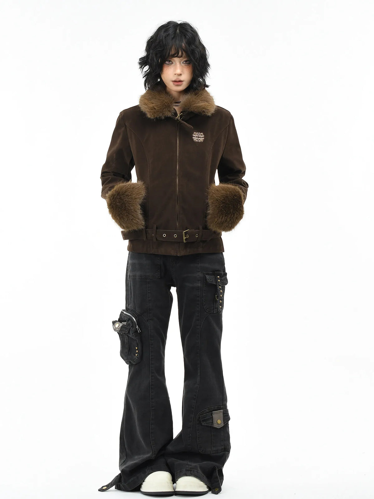 SITRA Women's Casual Retro Short Padded Jacket