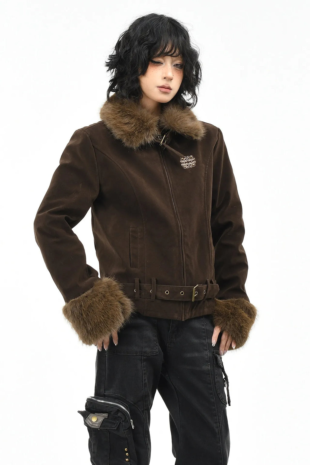 SITRA Women's Casual Retro Short Padded Jacket