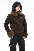 SITRA Women's Casual Retro Short Padded Jacket