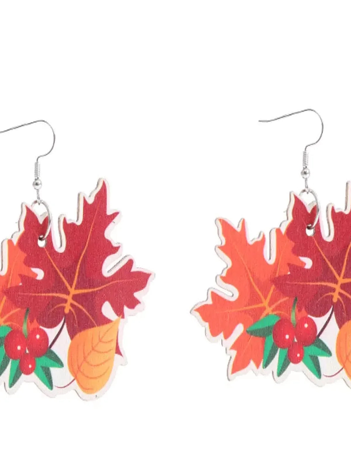 Thanksgiving Leaf Dangle Earrings