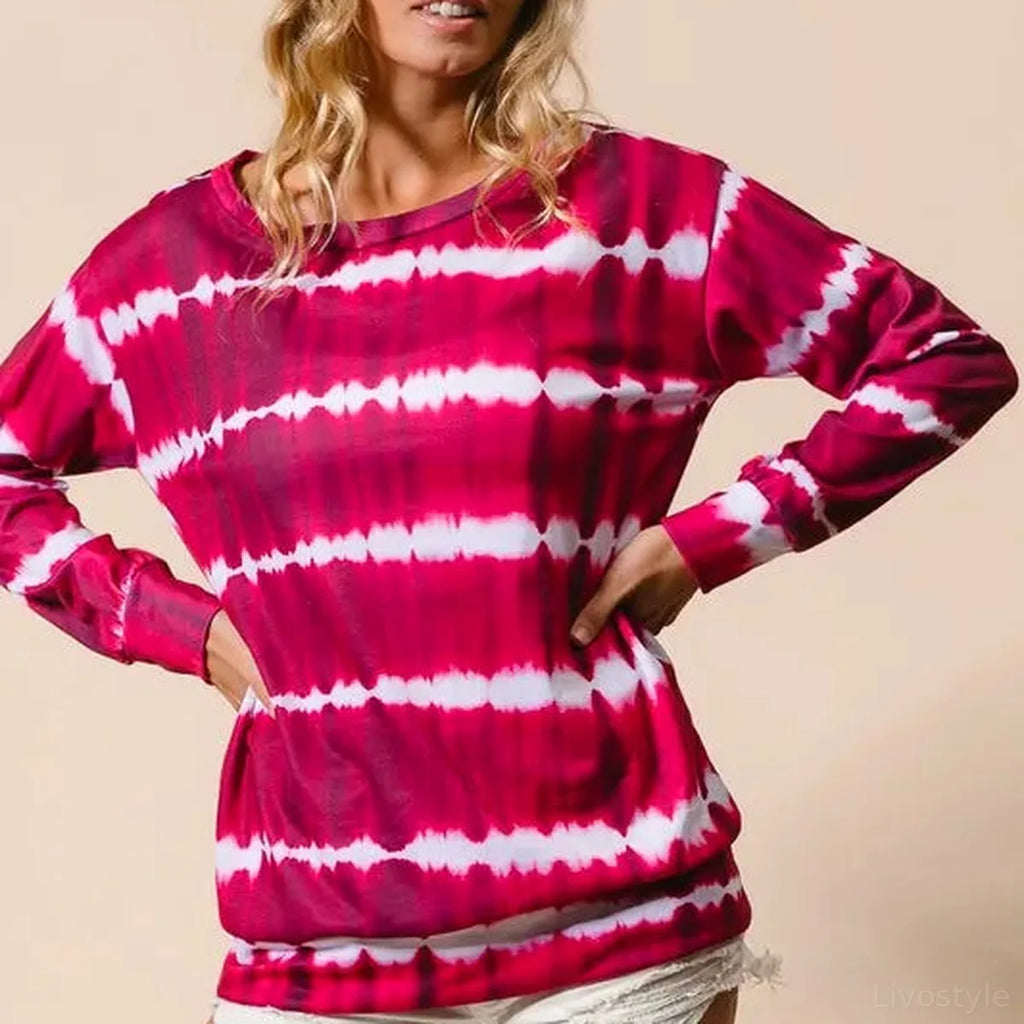Tie-Dye Terry Sweatshirt