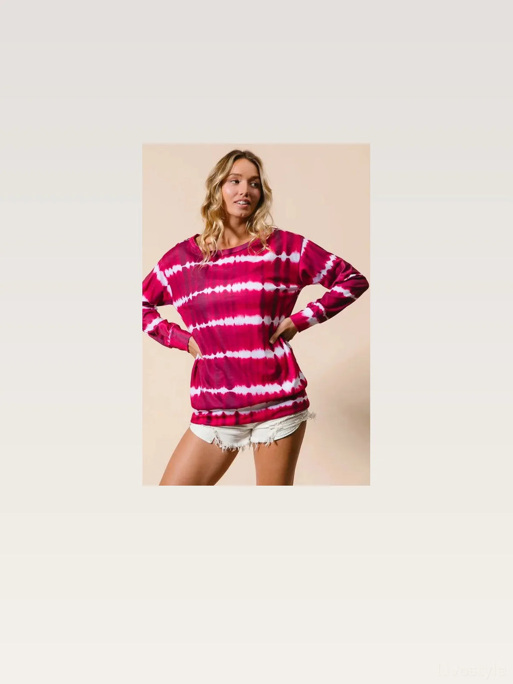 Tie-Dye Terry Sweatshirt