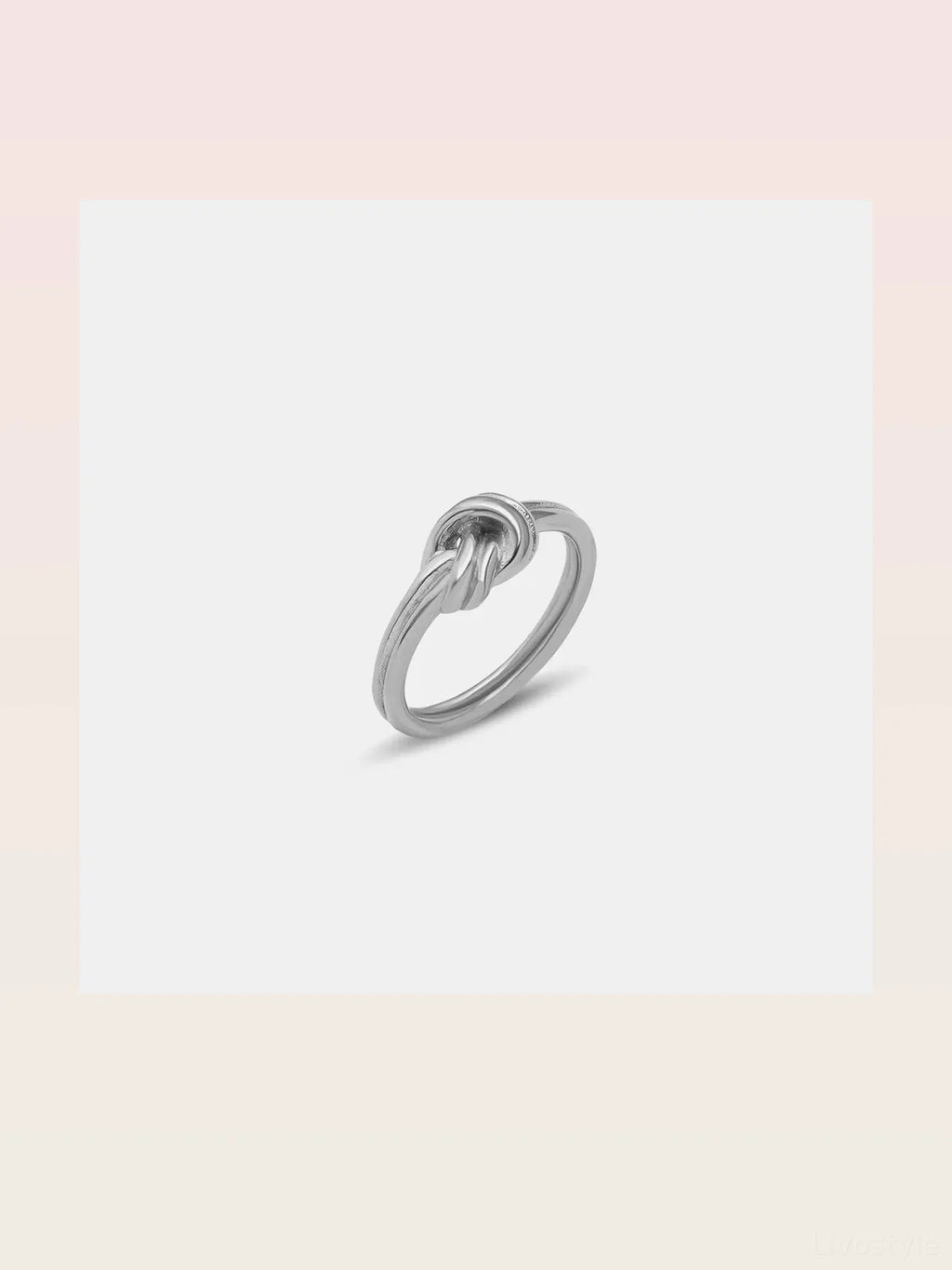 Titanium Steel Knot Ring