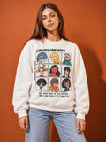Unisex Oversize Fit Cotton Crewneck Sweatshirt