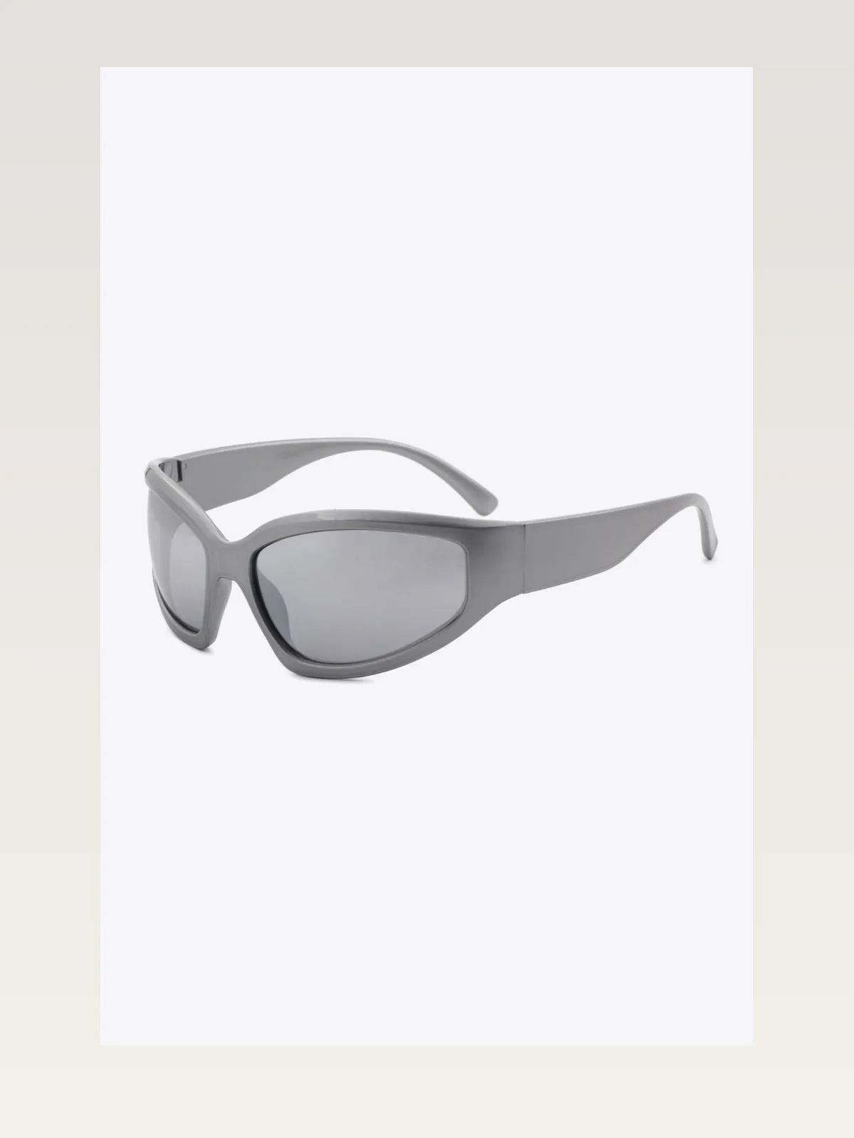 UV400 Polycarbonate Cat-Eye Sunglasses with Sporty Look