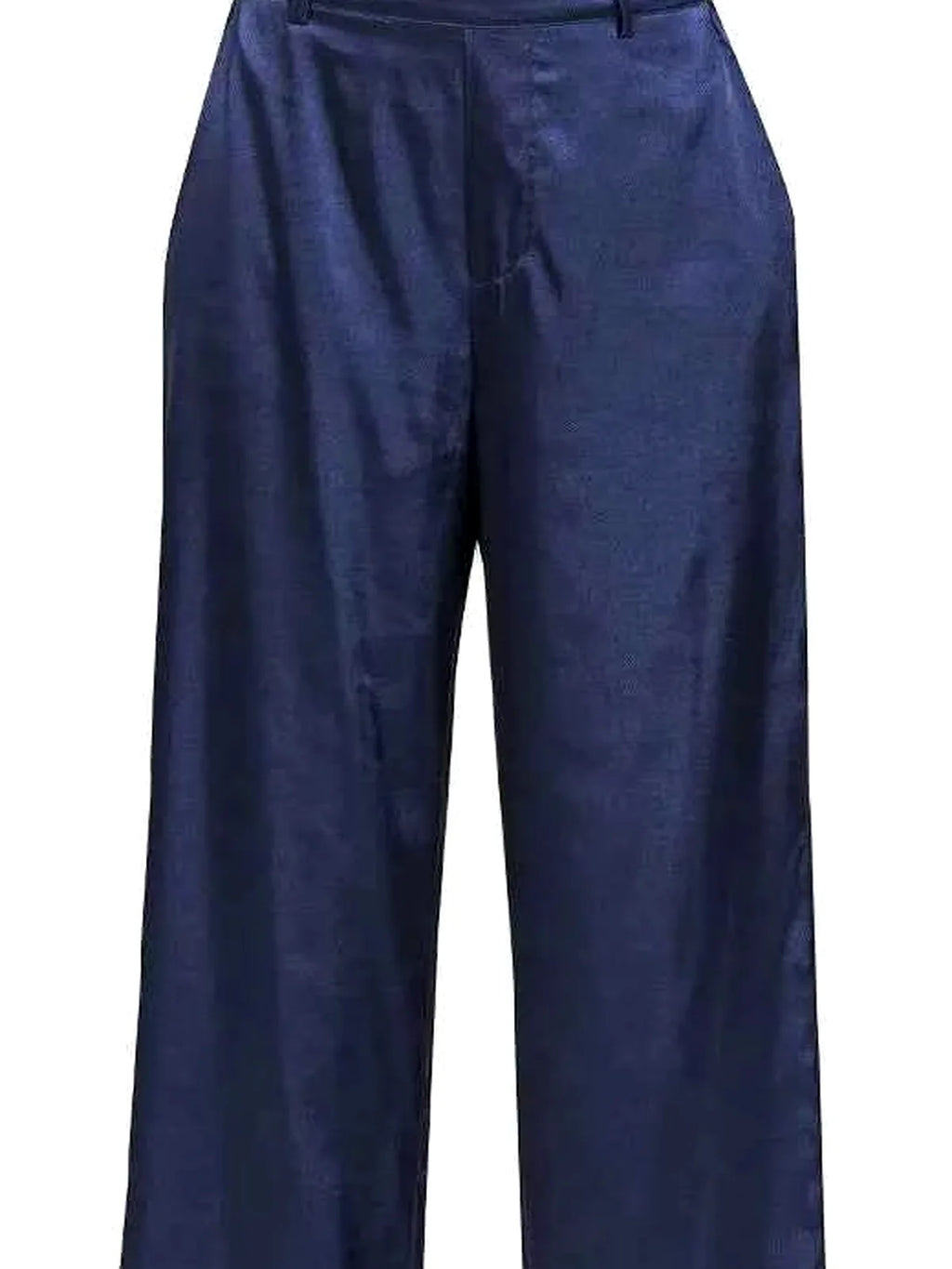 Wide-Leg Satin Palazzo Pants
