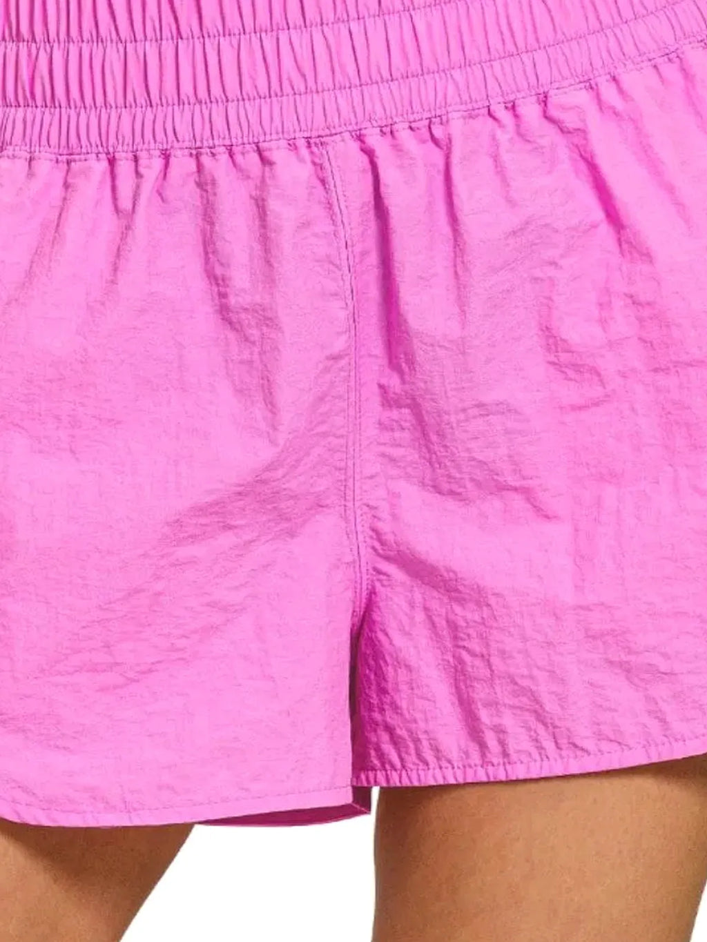 Lightweight Windbreaker Running Shorts with Slit Hem