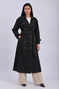 Women's Denim Trench Coat