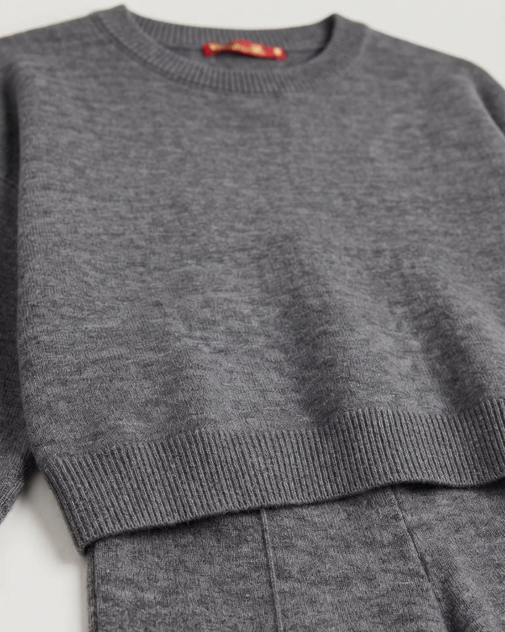 Women's Modest Knit Tricot Pullover Set